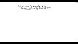 PHASE EQUILIBRIA (LESSON 11). STEAM DISTILLATION CALCULATIONS.