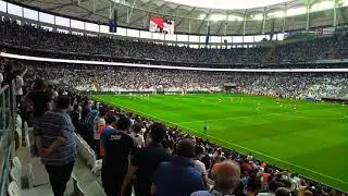 Besiktas vs Sivasspor. Taliska scores. 19-05-2018. Vodafone arena.