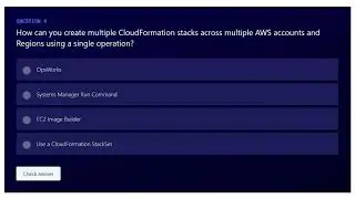 AWS sysops exam question q4 #aws #shorts #certificate