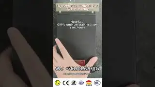 Whole plastic(GRP) ExProof Flameproof Control Panel Box ATEX CNEX Rated WF2 AC110/220/3800/460v