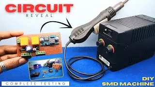 I Built an Automatic SMD Machine at Home 😱 | DIY SMD Machine Controller