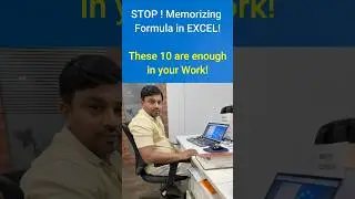 Top 10 formula in excel - #excel #excelfunction #excelformula #spreadsheet  #exceltricks #shorts