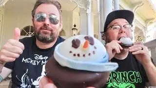 Disney World Holiday Monorail Crawl - Grand Flo Gingerbread House / Steakhouse 71 & Christmas Treats