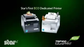 Star TSP100ECO POS Receipt Printer - Paper Saving Features