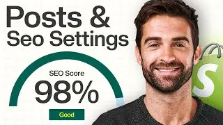 Shopify Blog Tutorial: Posts & SEO Settings (2026) | Step-By-Step for Beginners