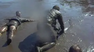 Norfold Mud Running at Explorer Camp
