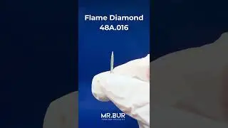 Flame Coarse Bur | Diamond Dental Bur