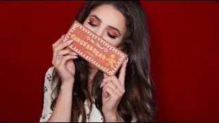 **NEW Two Faced Gingerbread Spice Eyeshadow Palette Holiday Tutorial!**