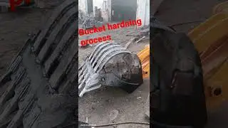 bull bucket Harding for long life #bull #jcb #kirloskar #machine