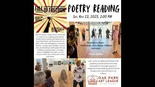 Fall of Freedom Poetry Reading 11 25