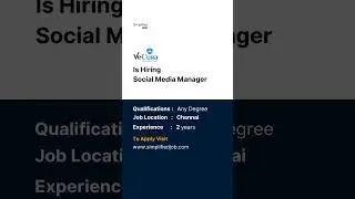 VeCura is hiring Social Media Manager - Simplified jobs