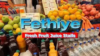 A Popular Drink In Türkiye - Taze Meyve Suları