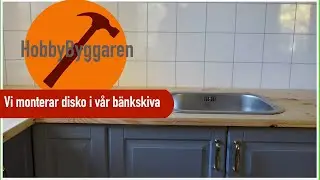 Vi monterar IKEA diskho i v&aring;r b&auml;nkskiva.