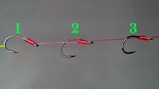 Best Way to Tie Multiple Hooks on One Fishing Line &ndash; Easy Fishing Knot Tutorial!