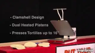 doughXpress&reg; - Economy Manual Tortilla Press (TXM-20)