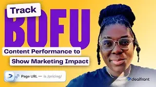 How to Track BoFu Content Performance to Show Marketing Impact