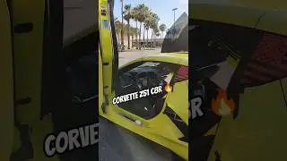 Chevy Corvette Z51 #C8R is 🔥 #z51 #automotive #shorts #shortscreator #custom #corvette #chevy