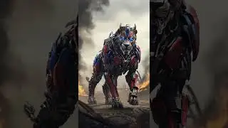 Superhero and Animal Hybrids...Pick Your Favorite? #ai #animal #hybrid #Ironman #animals #optimuspr