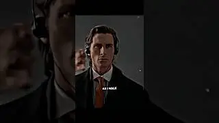 Patrick Bateman Sigma Walk | American Psycho | #christianbale #patrickbateman  #sigma  #shorts
