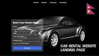 Build a Simple Car Rental Landing Page with CSS: Step-by-Step Tutorial