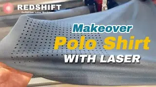 [DIY] Polo Shirt Makeover: Laser Perforation for Airy Designs