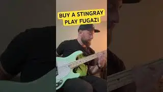 Buy a StingRay, Play Fugazi #bass #guitar #punk #hardcore #posthardcore #bassplayer #fugazi #solo