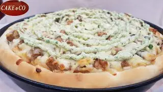 Rich Creamy pizza/ recipe by Cake n Co