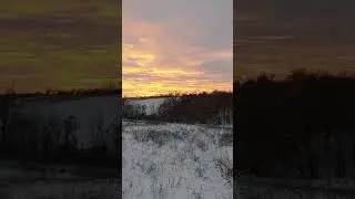 ❄️🩵 winter sunset #nature #awaiting7 #winter #december #jk #memories #sunset #mood #vibe #turnaround