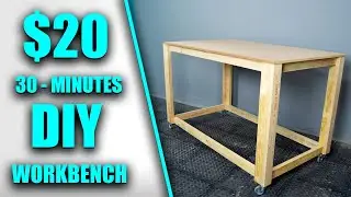 How To Build a Workbench Easy & Cheap - DIY