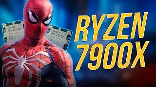 O melhor 7000?  gameplay com o AMD Ryzen 9 7900X!
