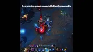 Quando um Onetrick Shaco joga no Mid... #leagueoflegends #midlane #kassadin #shaco #fypシ