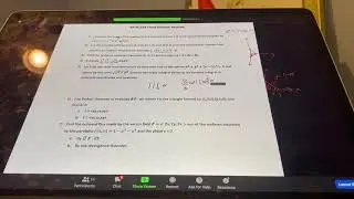 CALC 3 Final Exam Review MSU CORE 2020