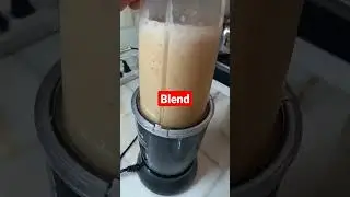 Let's make a smoothie🍌 🥭 🍓  #shorts #food #babyvlog #filamvlog