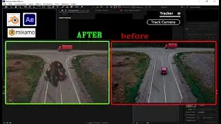 Export  Blender to After Effects (fbx to obj)
