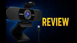 Review - EMEET 1080P Webcam with Microphone, C960 Web Cam, 2 Mics, 90&deg; FOV, USB Type-A &