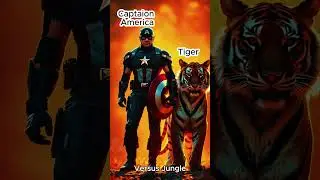 Super Heroes & Animals Fusion | Animal Hybrids #marvel #hybrid #animals #fusion #versusjungle