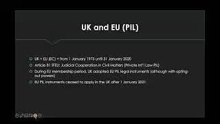 A Post-Brexit Look from the EU Perspective at International Commercial Litigation Involving...