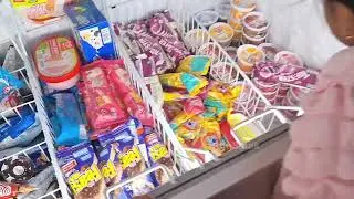 Berburu Jajan Eskrim Alfamart⁉️Eskrim Minion, Eskrim Oreo, Eskrim Spongebobs  HappyCown #icecream 