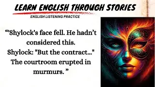 Learn English through story The Merchant of Venice William Shakespeare Level 5 📚