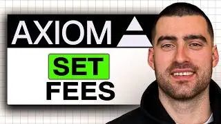 How to SET FEES on Axiom Pro (Easy Guide 2026)