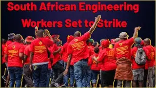Why are South Africa's engineering workers going on strike on October 5?
