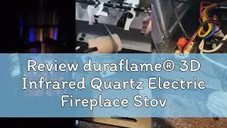 Review duraflame&reg; 3D Infrared Quartz Electric Fireplace Stove Heater, Black