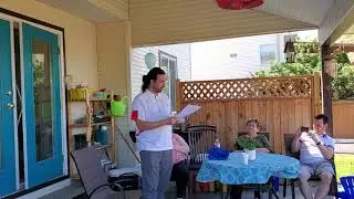 Logan Saunders' Eulogy and Roundtable for Maria Jee-an Paladar Olivares' Funeral in Vernon, BC.