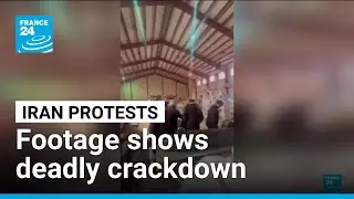 Footage shows dozens of bodies at Iranian morgue &bull; FRANCE 24 English