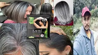 Kaveri black hair color shampoo | honest review