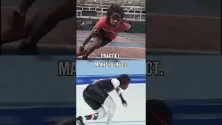 How Olympic champion Erin Jackson trains for those speed skating turns off the ice. 💪 📹: @speedyj