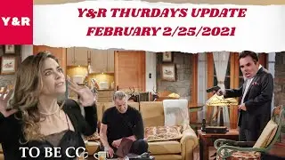 Young and the restless Spoilers Thurdays, February 25 YR update 2/25/21