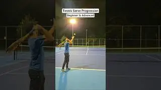 Tennis Serve Progression | Beginner to Advanced level