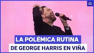 La polémica rutina de George Harris en el Festival de Viña del Mar