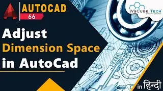 Dimensions Space Command | How to Adjust Space Dimensions in AutoCad | AutoCad Tutorial #66